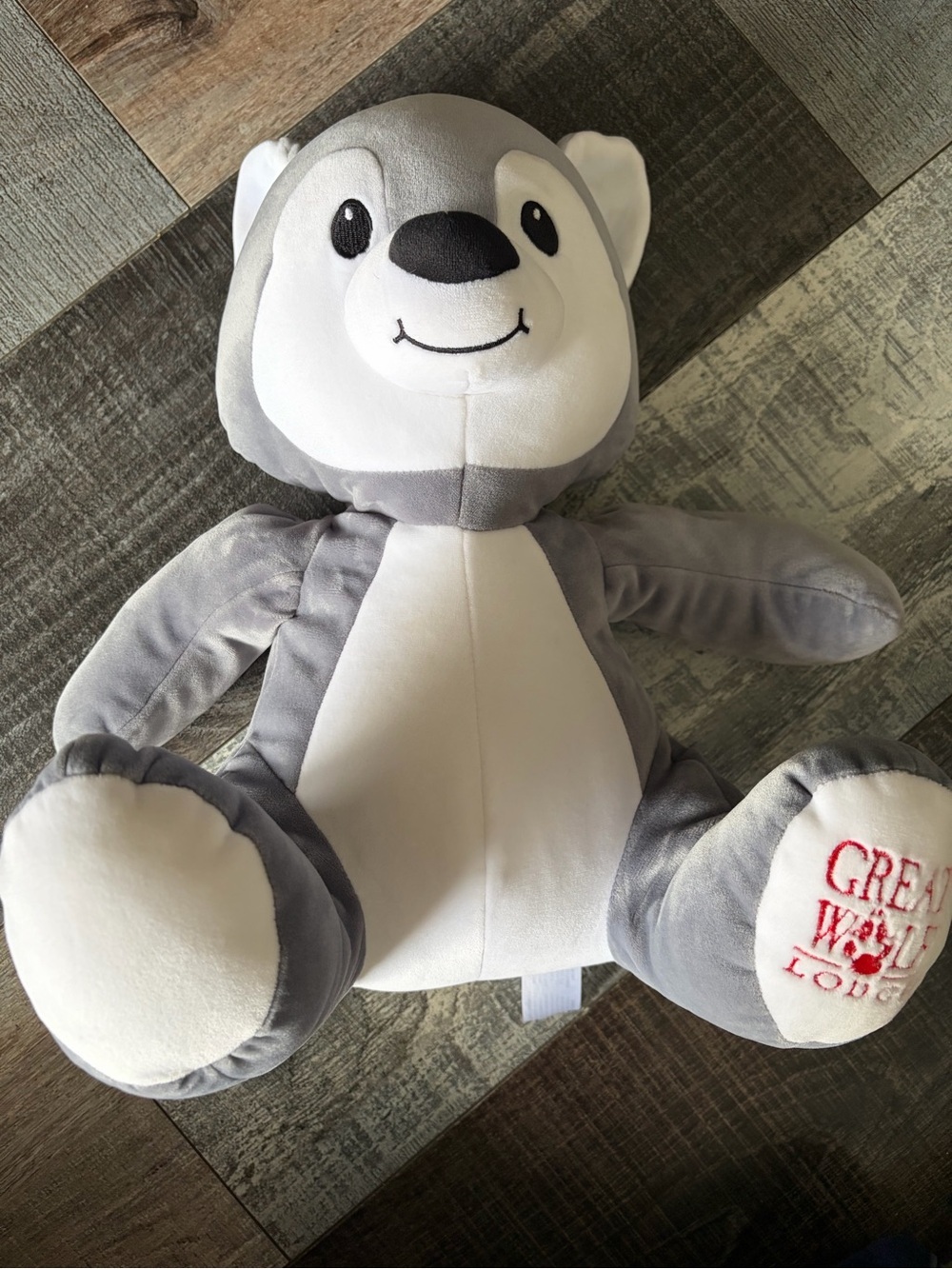 Fiesta Great Wolf Lodge Gray Wolf Plush 13”